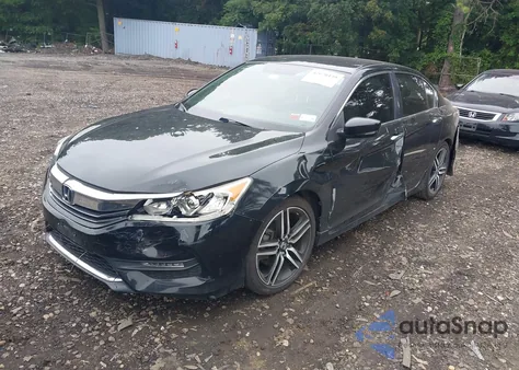 2017 Honda Accord Sport Se from USA, damaged, VIN 1HGCR2F14HA176698